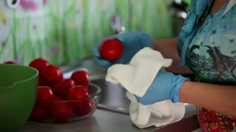 Mop dry Stock Footage 12203410