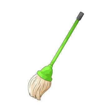 Mop illustration Stock Illustration