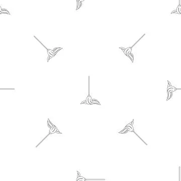Mop pattern seamless vector 库存插图