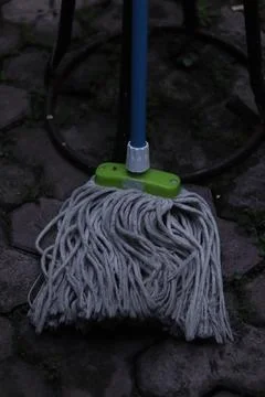 The mop  Foto stock