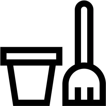 Mop Vector Icon Design Illustration Stock Illustration
