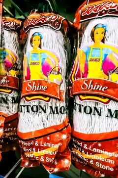 Mops for cleaning Stock Photos