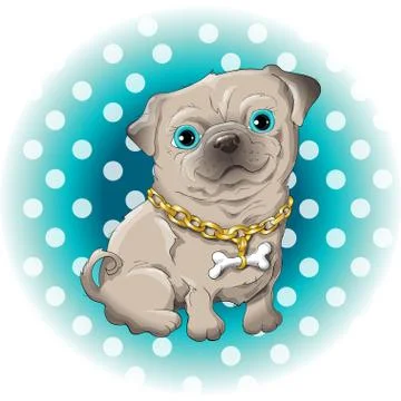 Mops Stock Illustration