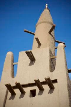 Mopti Great Mosque Stock Photos