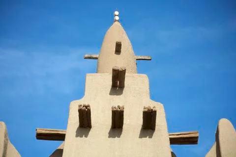 Mopti Great Mosque Stock Photos
