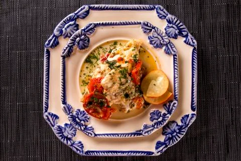 Moqueca, Fish stew Stock Photos