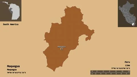 Moquegua, region of Peru. Previews. Pattern 스톡 일러스트