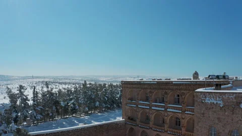 Mor Gabriel Monastery in Mardin. 4K Footage in Turkey Stock Footage 147176241