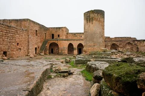 Mor Loozor Monastery in Batman, Turkiye Stock-Fotos