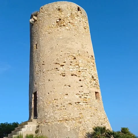 Mora tower in Tarragona Spain Stock Footage 283851995