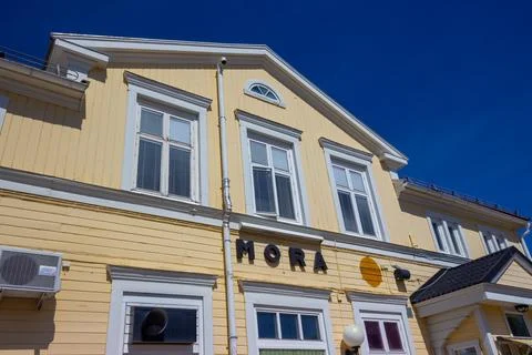 Mora train station Stock Photos