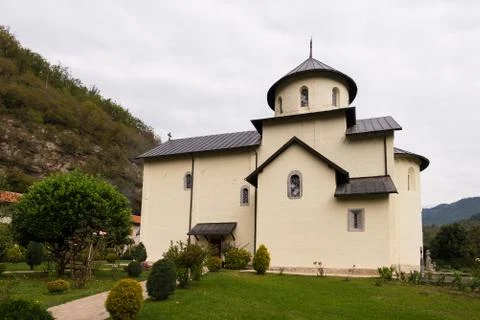 Moraca Monastery is a Serbian Orthodox monastery Stock Photos