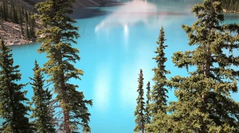 Moraine Lake Video stock 1064957