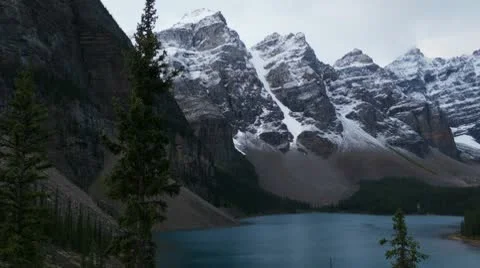 Moraine Lake Stock Footage 9055056