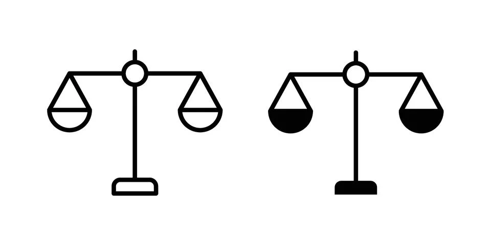 Moral icon set. Vector EPS 10 库存插图