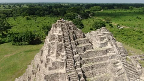Moral Reforma Mayan Pyramid Stock Footage 163228221