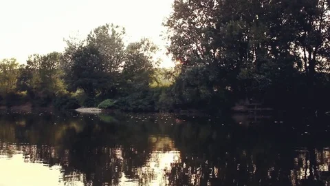 Morava river Stock Footage 78709667