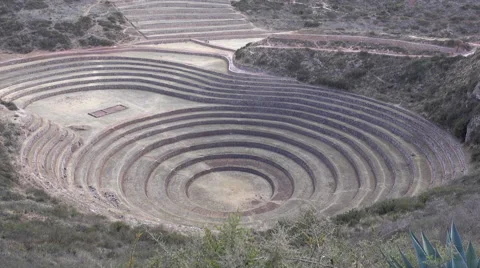 Moray archeological site Stock-Footage 68780090