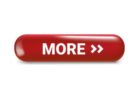 More button isolated on dark background. 3d vector illustration Stock Illustration