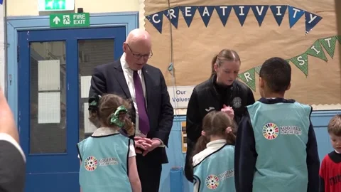More children to be able to take part in after school football clubs, Swinney s 動画素材 326698322