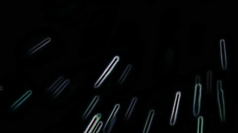More Denser, Colored Neon Stick Outlines with Shape Distortions 스톡 동영상 147663365