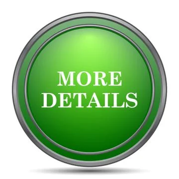 More details icon. Internet button on white background.. 스톡 일러스트