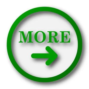 More icon. Internet button on white background.. 스톡 일러스트