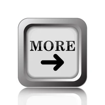 More icon. Internet button on white background.. Stock Illustration