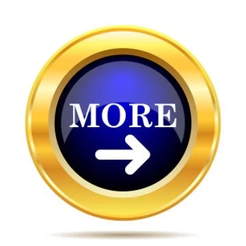 More icon. Internet button on white background.. 스톡 일러스트