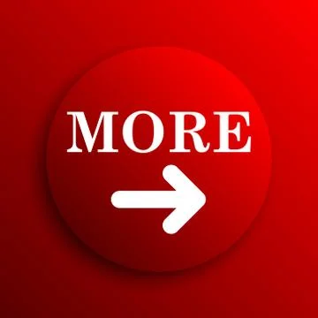 More icon. Internet button on white background.. Stock Illustration