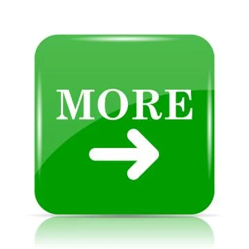 More icon. Internet button on white background.. Stock Illustration