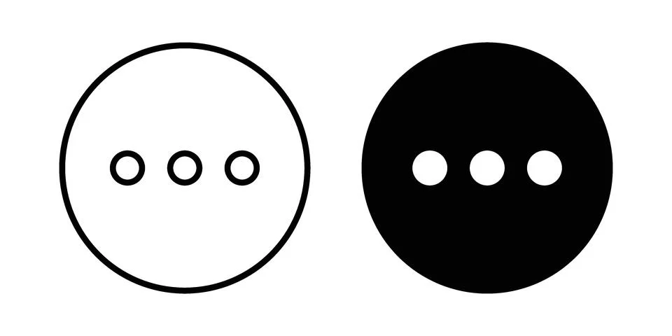 More icon or illustration vector symbols Stock Illustration
