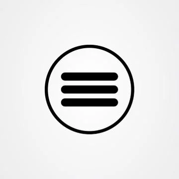 More icon vector design, flat 3 line symbol. Stock Illustration