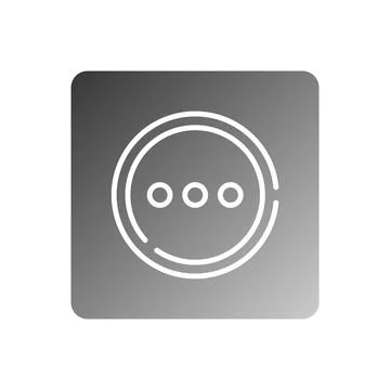 More icon vector Stock Illustration