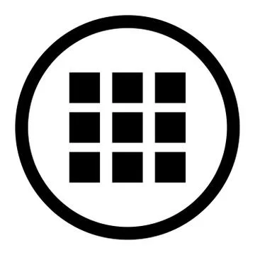 MORE icon, vector symbol isolated on white background for app, mobile, web et Stock Illustration