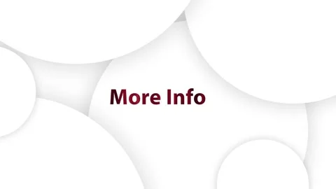 More info sign on white background 스톡 동영상 325675177