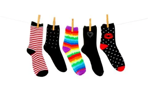 More orphan socks Stock Photos