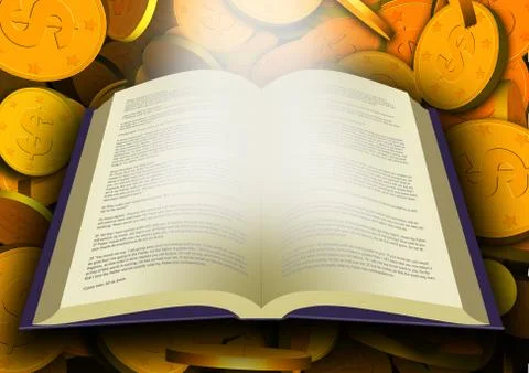 More Precious Than Gold Stock Illustration