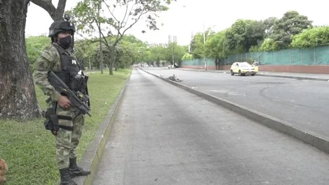 More protests called in Colombia after dialog fails to reach agreement, Colombia Stock Footage 204031879