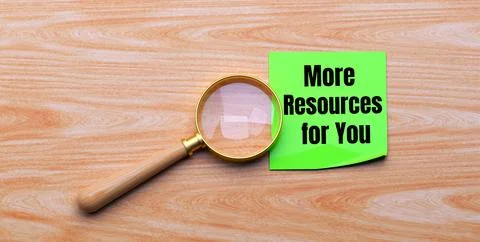 More Resources for You Stock Illustration