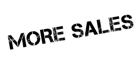 More Sales rubber stamp Stock Illustration