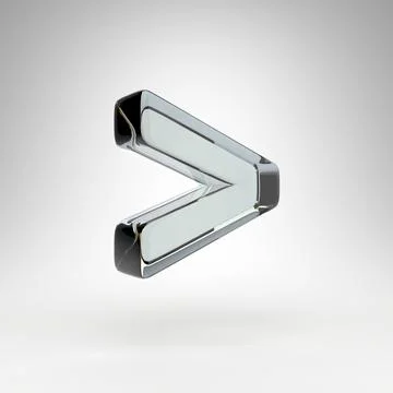 More than symbol on white background. Camera lens transparent glass 3D sign with Stock Illustration