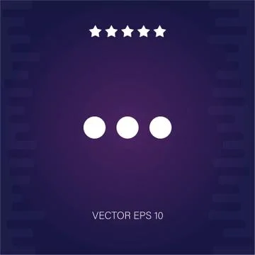 More vector icon Stock Illustration