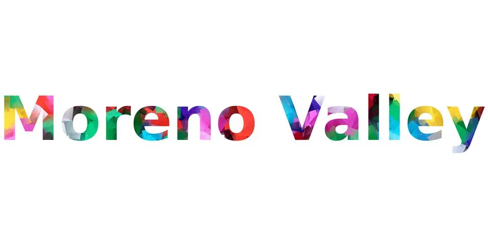 Moreno Valley Stock Illustration