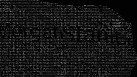 Morgan Stanley logo on waving digital flag. Editorial looping animation Stock Footage 145159122