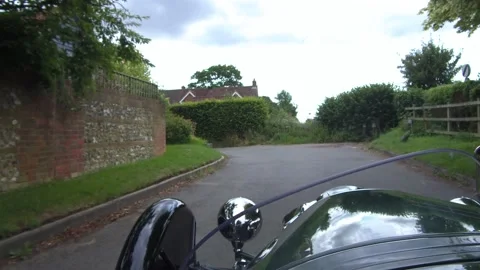Morgan Three Wheeler car Stock Footage 168488950
