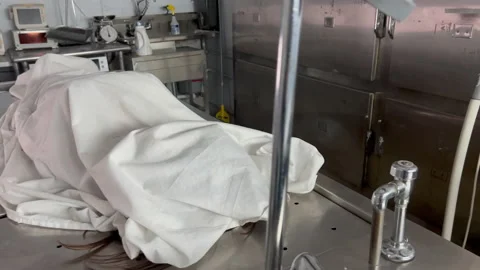 Morgue, body cinamatic Stock Footage 229754023