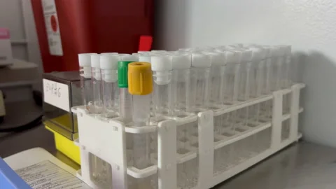 Morgue, vials Stock Footage 229751216