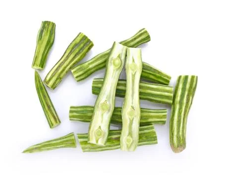 Moringa isolated on a white background Foto stock