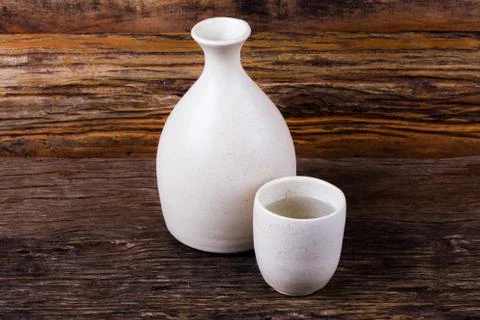 Moringa / Jug Foto stock